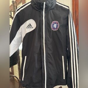 Adidas Men's Windbreaker with Soccer Club emblem
